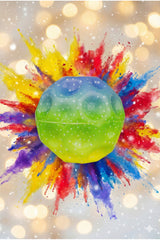 Ay Topu • Renkli Kozmos Desenli Çocuk Oyun Topu • Yılbaşı Özel Seri • İç Dış Mekân Kullanım