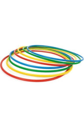 Renkli Hulahop Çember 60 cm 10 Adet