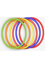 Hulahop Çember 60 Cm Çap 20'li Paket Karışık Renkli